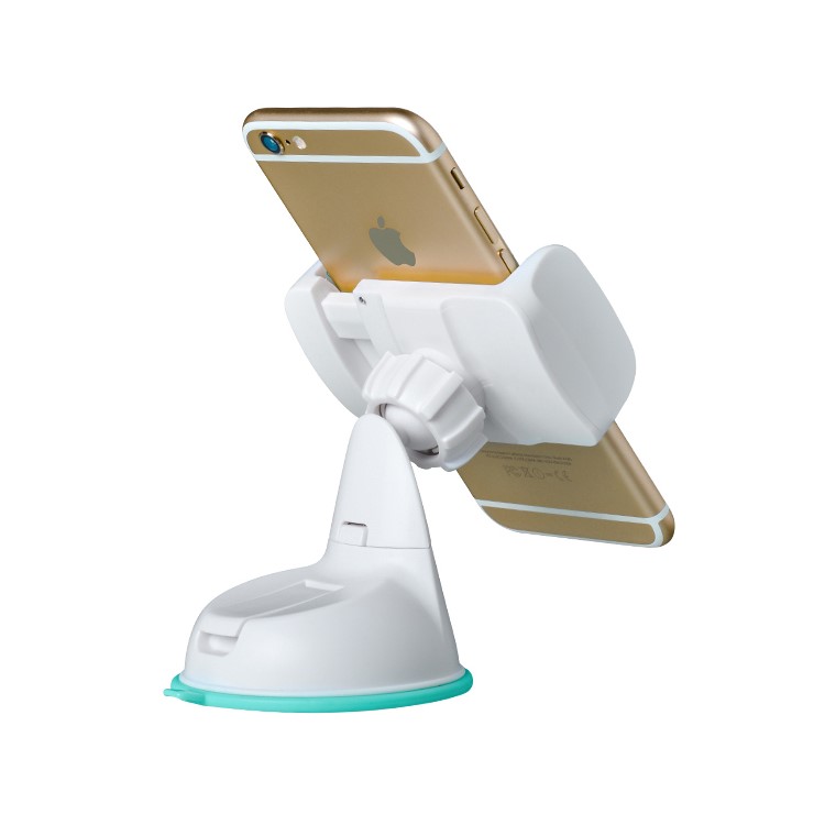 HOCO CA5 Suction Cup Car Holder for iPhone 6 Plus Samsung S7 - White / Blue-4