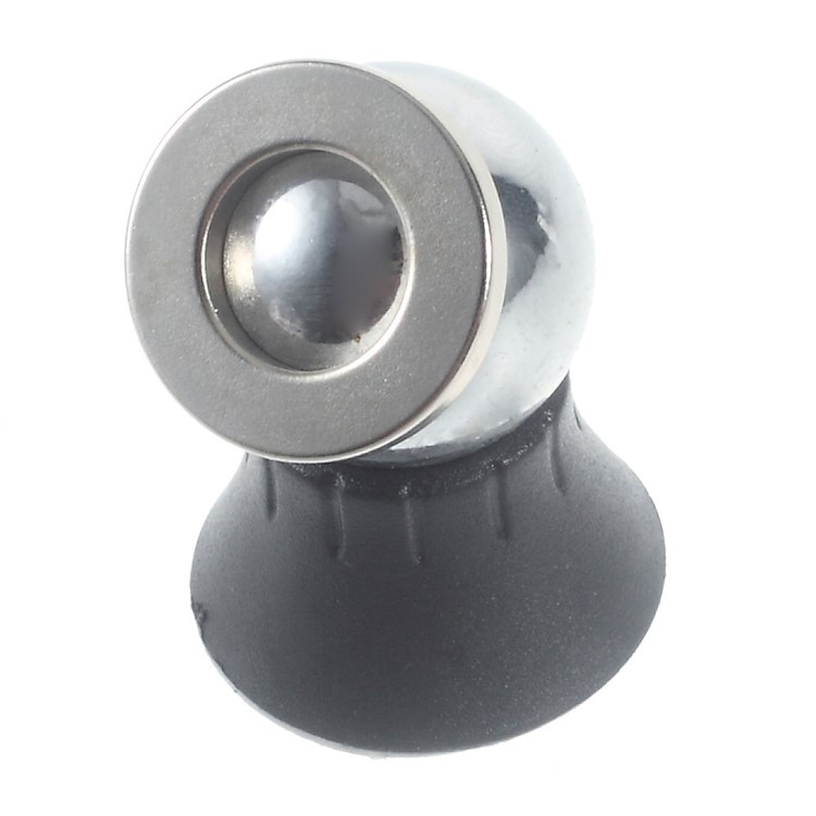 Mini Magnetic Car Mount Cradle Holder Kit for iPhone Samsung Smartphone - Black-2