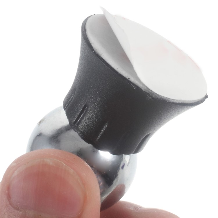 Mini Magnetic Car Mount Cradle Holder Kit for iPhone Samsung Smartphone - Black-4