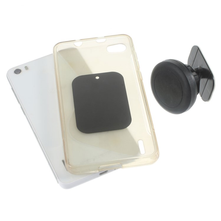 Universal Magnetic 360 Degree Car Mount Holder for iPhone 6s Plus/Samsung S7 Edge Etc-5