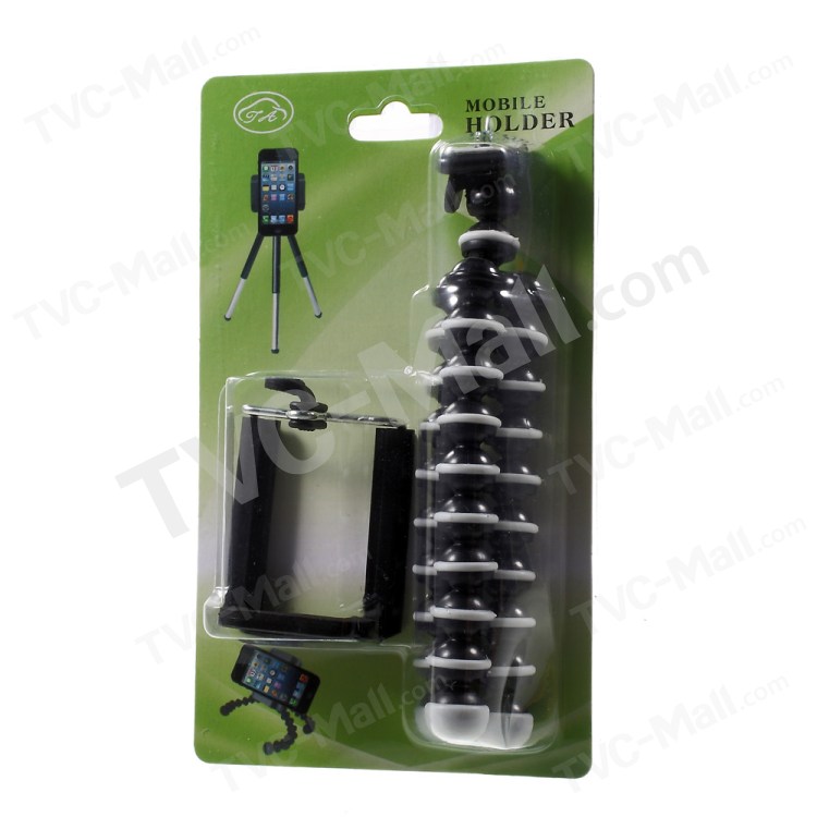 Suporte de tripé de disparo com braçadeira de telefone para iPhone 6s Plus / Samsung Galaxy S7 G930 (5122 + T21)-10