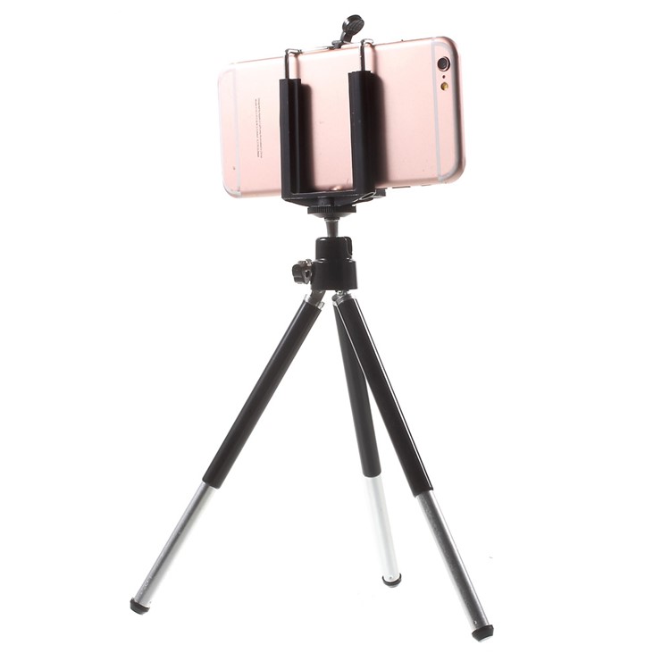 Suporte de tripé de disparo com braçadeira de telefone para iPhone 6s Plus / Samsung Galaxy S7 G930 (5122+T20)-3
