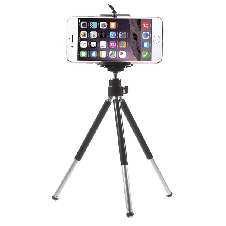 Suporte de tripé de disparo com braçadeira de telefone para iPhone 6s Plus / Samsung Galaxy S7 G930 (5122+T20)-4