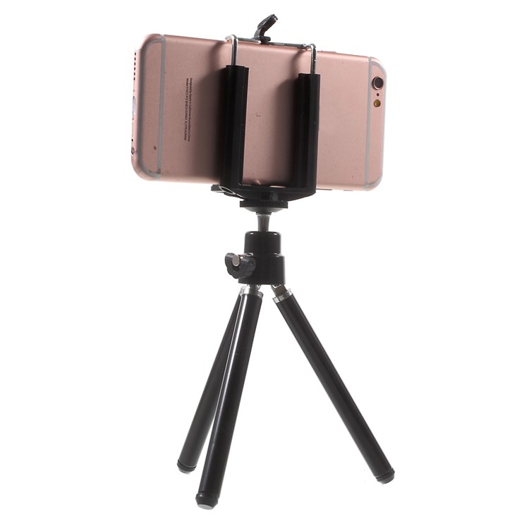 Suporte de tripé de disparo com braçadeira de telefone para iPhone 6s Plus / Samsung Galaxy S7 G930 (5122+T20)-5
