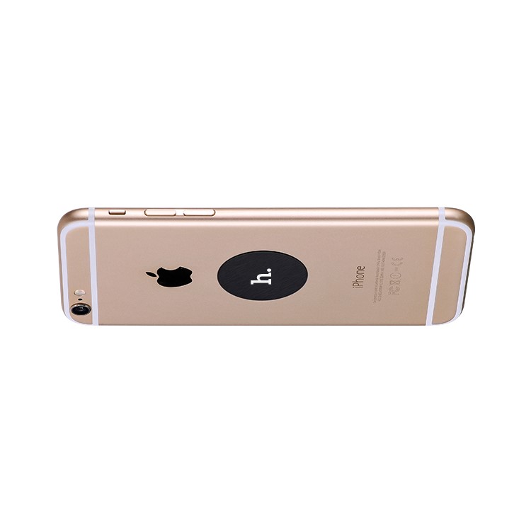 HOCO CA3 Air Outlet Magnetic Car Phone Cradle for iPhone 6s/Samsung Note5 Etc - Yellow-7