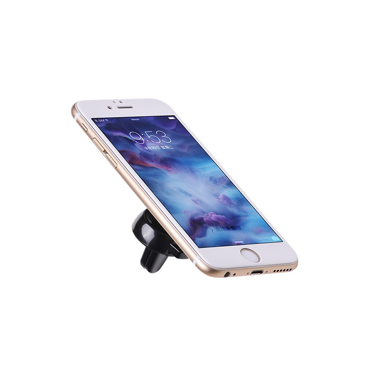 HOCO CA3 Air Outlet Magnetic Car Phone Cradle for iPhone 6s/Samsung Note5 Etc - Yellow-8