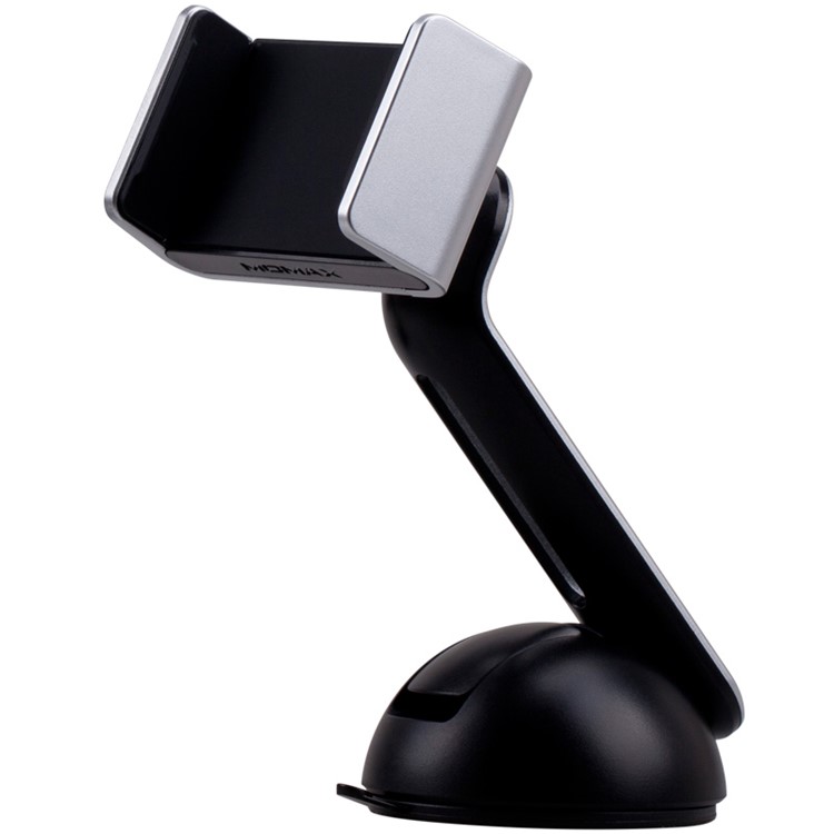 

MOMAX Elite Universal Suction Cup Car Mount Stand for iPhone 6s, Width: 57-85mm - Silver Color