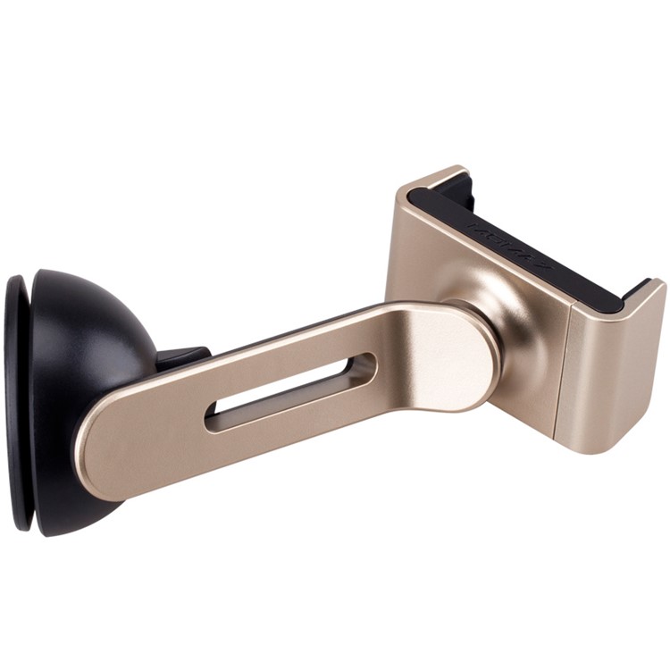MOMAX Elite Universal Car Windshield Mount Holder for iPhone 6s, Width: 57-85mm - Gold Color-7