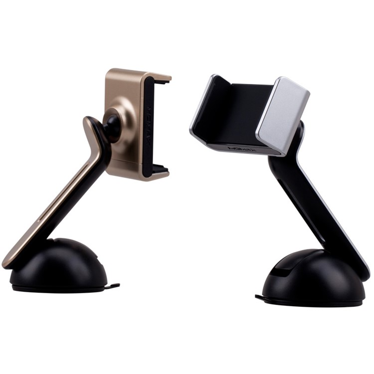 MOMAX Elite Universal Car Windshield Mount Holder for iPhone 6s, Width: 57-85mm - Gold Color-8
