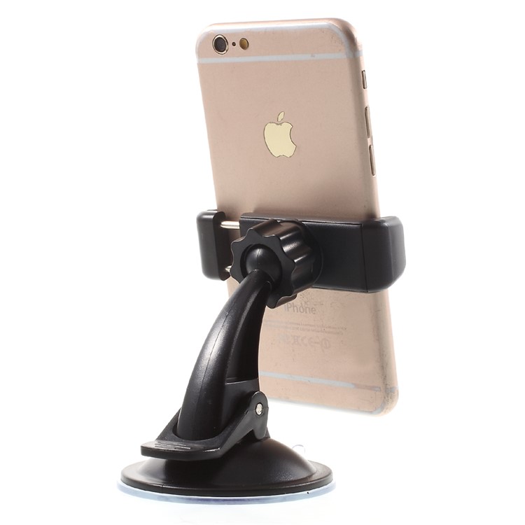 Suction Cup Car Mount Holder for iPhone 6s /Samsung S7 edge, Width: 55-90mm (C90+H25)-4