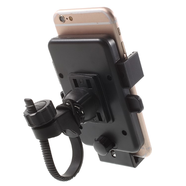 Bike Bicycle Handlebar Mount Holder for Smartphone GPS PDA etc, Width: 55-85mm (HLBK-X6)-4