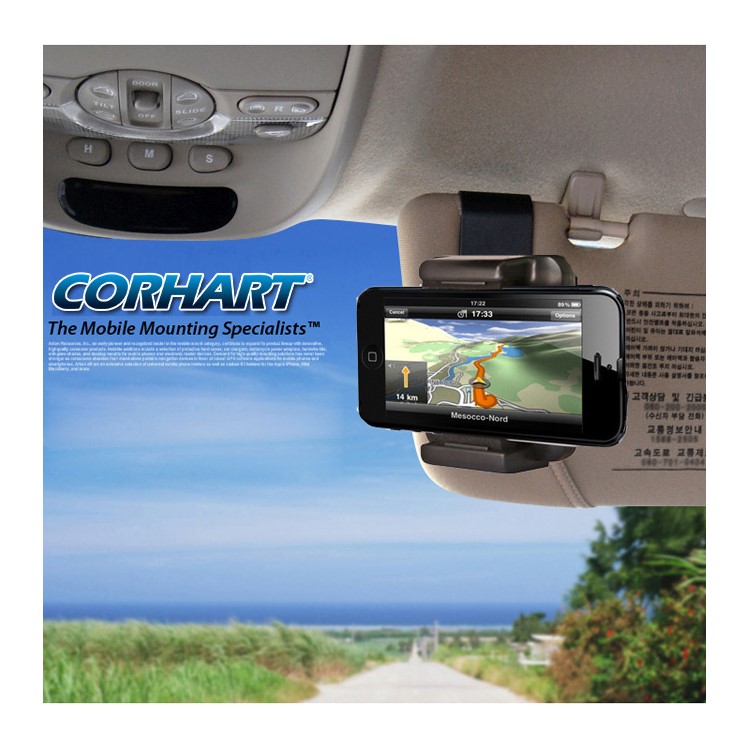 Universal Windshield SUN Visor Sunshade Car Clip Mount Holder-1