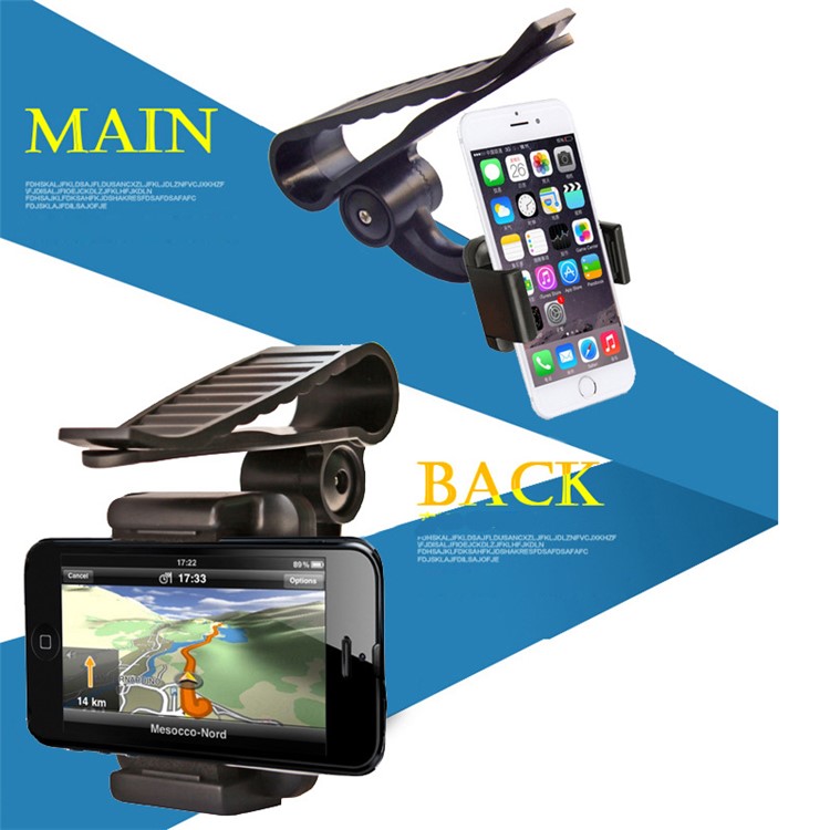 Universal Windshield SUN Visor Sunshade Car Clip Mount Holder-10