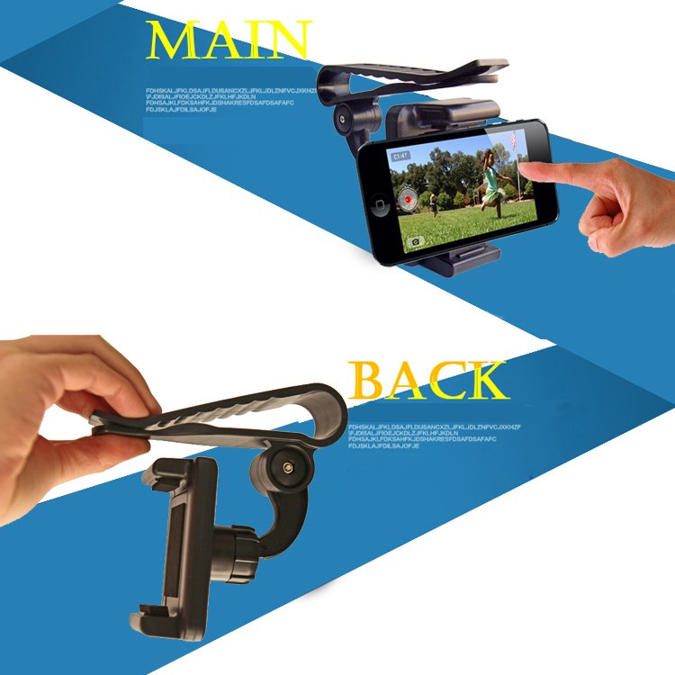 Universal Windshield SUN Visor Sunshade Car Clip Mount Holder-11