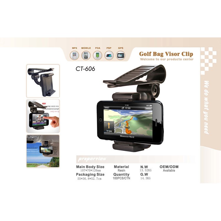 Universal Windshield SUN Visor Sunshade Car Clip Mount Holder-12
