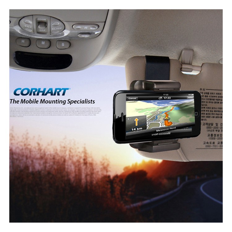 Universal Windshield SUN Visor Sunshade Car Clip Mount Holder-13
