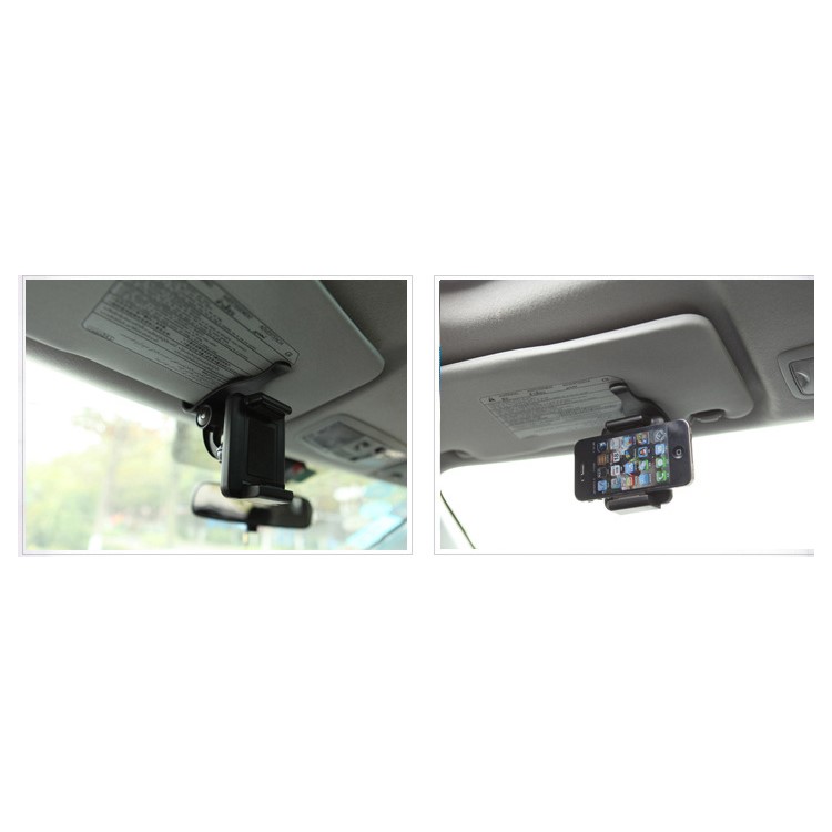 Universal Windshield SUN Visor Sunshade Car Clip Mount Holder-17