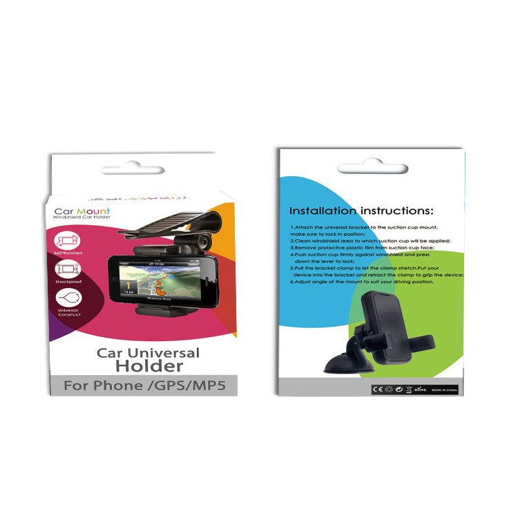 Universal Windshield SUN Visor Sunshade Car Clip Mount Holder-9