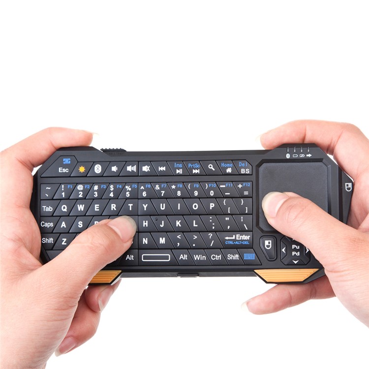 SEENDA IBT-05 Mini Bluetooth Touchpad Backlit Keyboard for iPad 12.9-inch-11