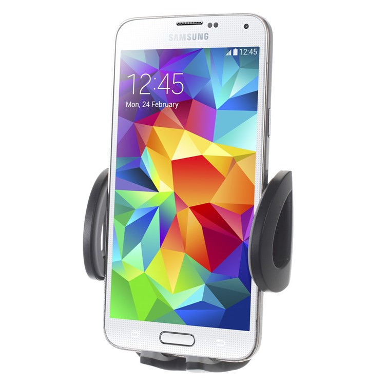 Universal Air Vent Car Mount Holder for iPhone 6s/Samsung S7, Width: 55-93mm (C81+H79-3)-2