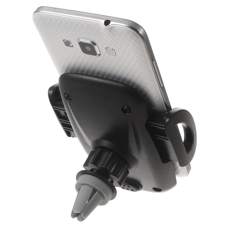 Universal Air Vent Car Mount Holder for iPhone 6s/Samsung S7, Width: 55-93mm (C81+H79-3)-3