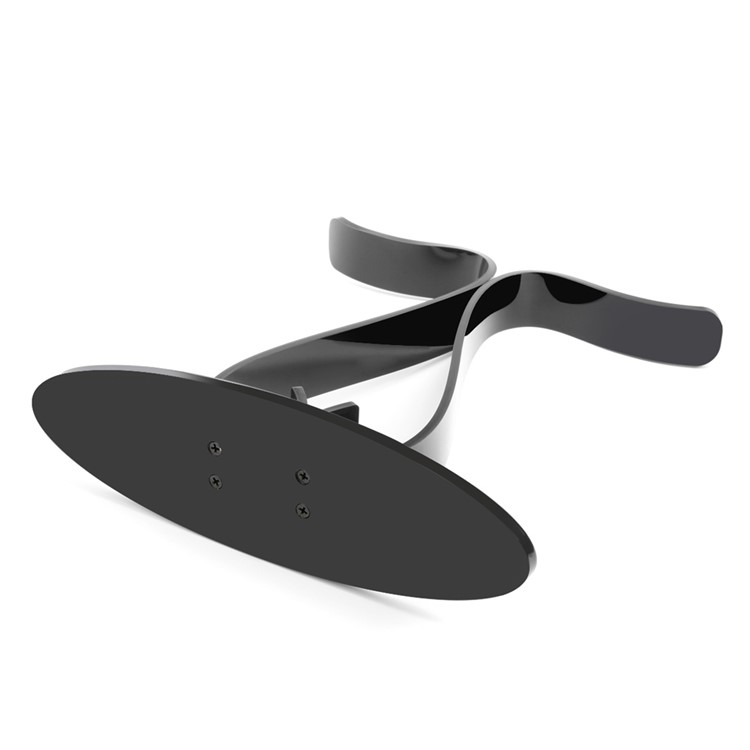 MOCREO 270mm Abnehmbare Dual-Kopfhörer Kleiderbügel Acryl Handyuhr Halter-8