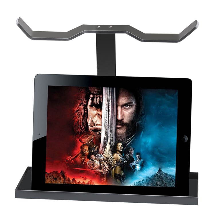 MOCREO Mehrzweck-Dual-Hanger Kopfhörer Stehen Acryl Handy Tablet Halter-11