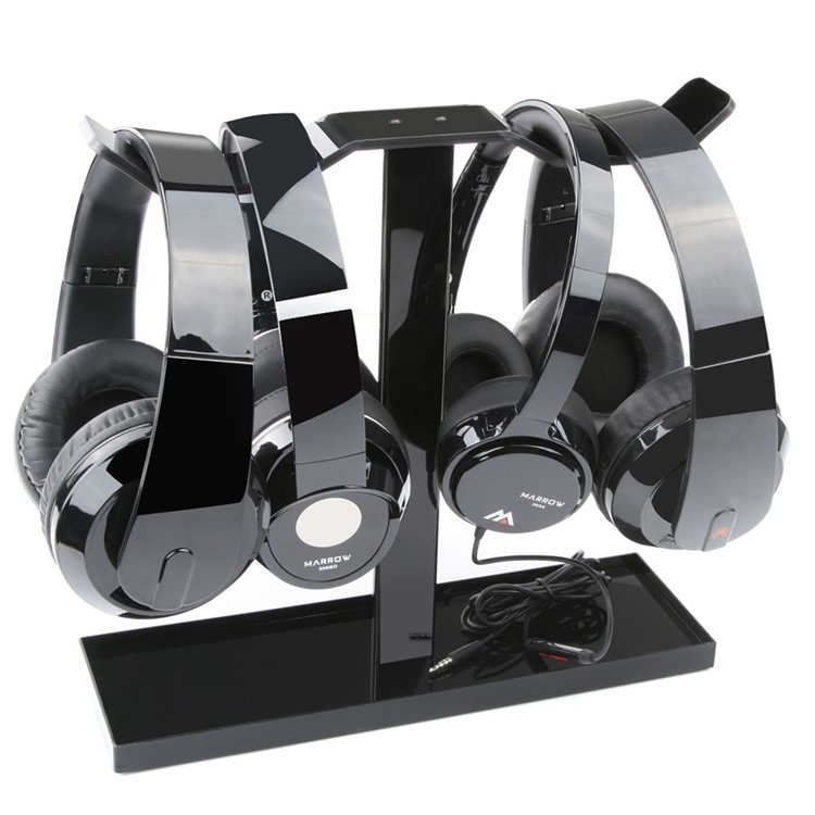 MOCREO Mehrzweck-Dual-Hanger Kopfhörer Stehen Acryl Handy Tablet Halter-2