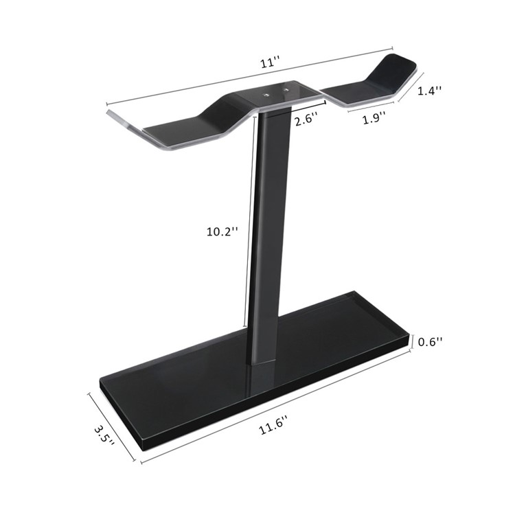MOCREO Mehrzweck-Dual-Hanger Kopfhörer Stehen Acryl Handy Tablet Halter-6