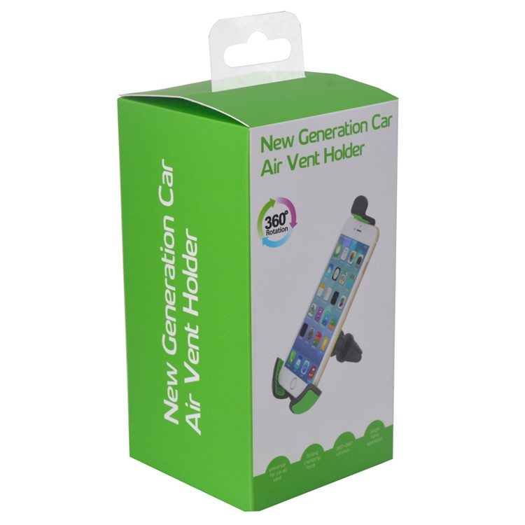 Car Air Vent Holder 360-Degree Rotation for iPhone 6s Plus/Samsung Note7/Huawei P9 Etc-16