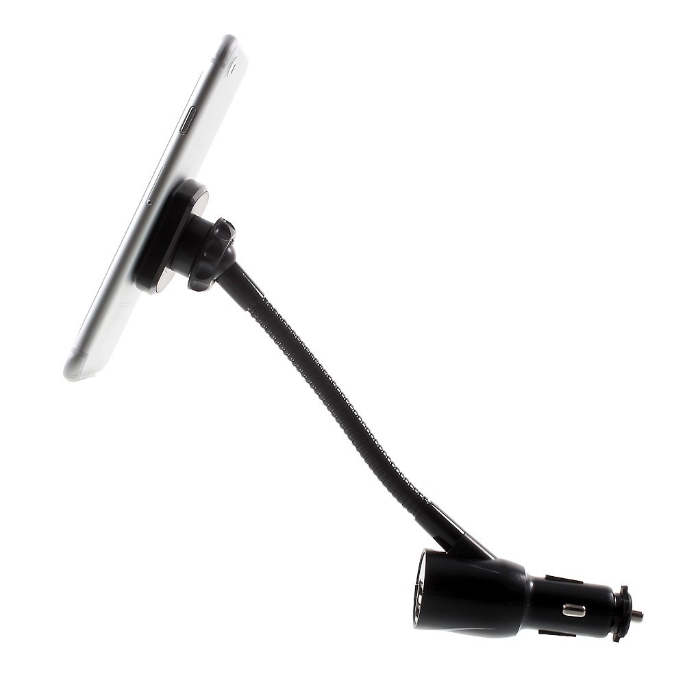 GS6323 Dual USB Car Charger Magnetic Phone Mount Holder for iPhone Samsung-2