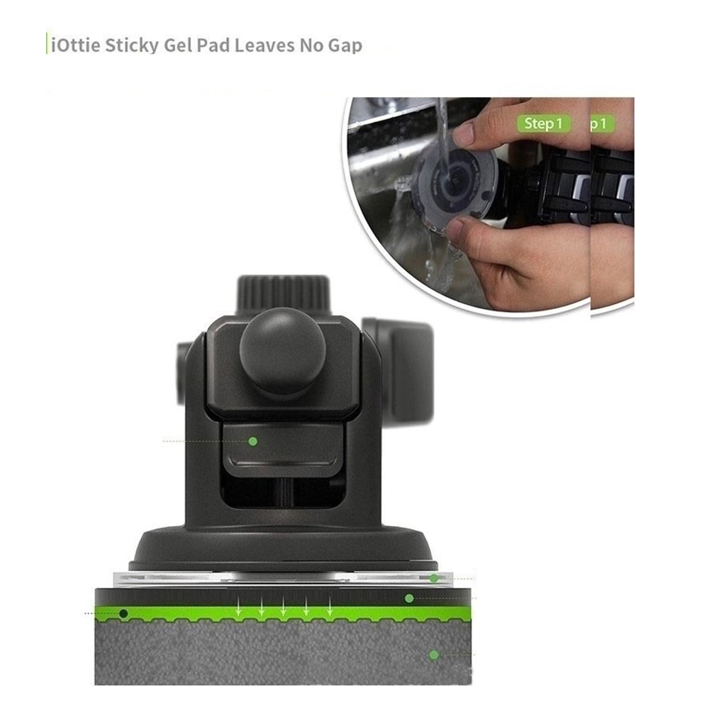 Suction Cup Style Car Mount Holder for iPhone 7 Plus / Samsung Galaxy S7 Edge - Black-5