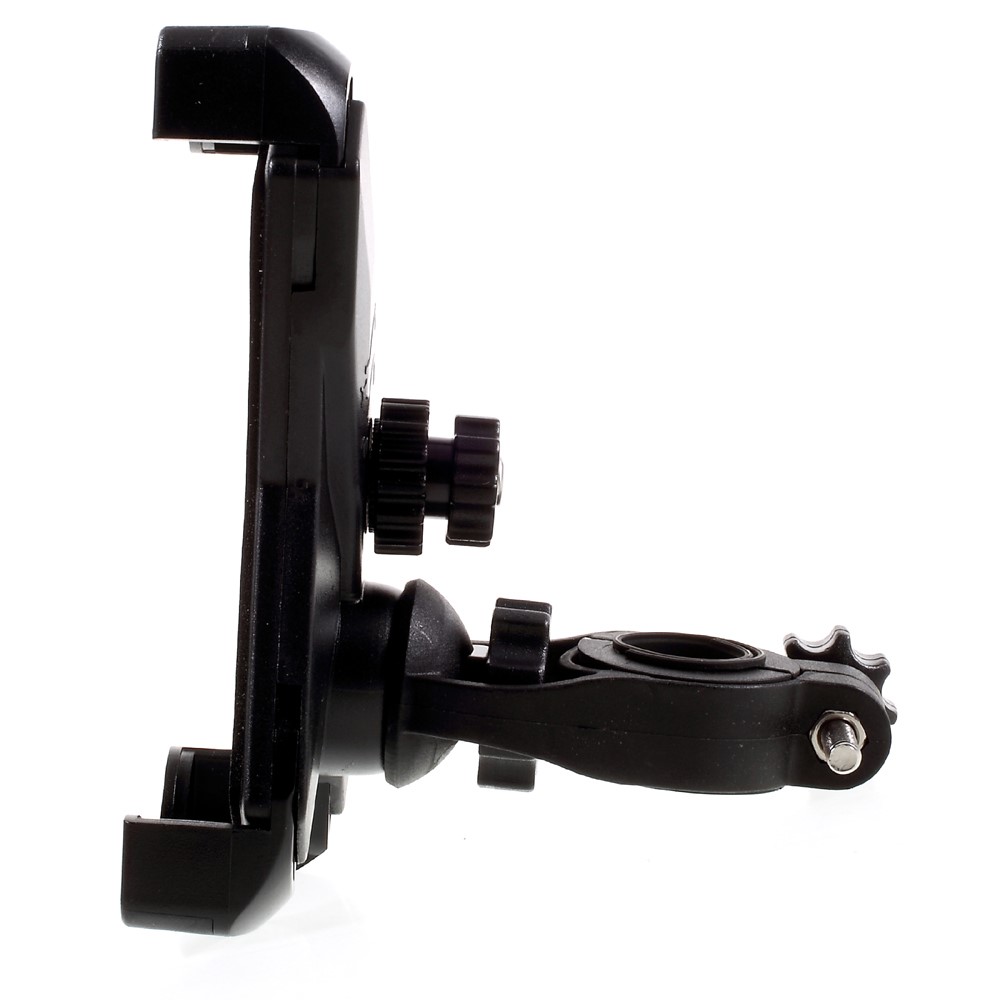 PH-666 Universal Bike Mount Rotating Bicycle Handlebar Cell Phone Holder Cradle - Black-5