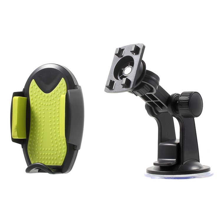 UnUniversal Rotatable Car Mount Desktop Phone Holder Cradle for iPhone 7 Plus / Samsung Galaxy Note7 - Green-7