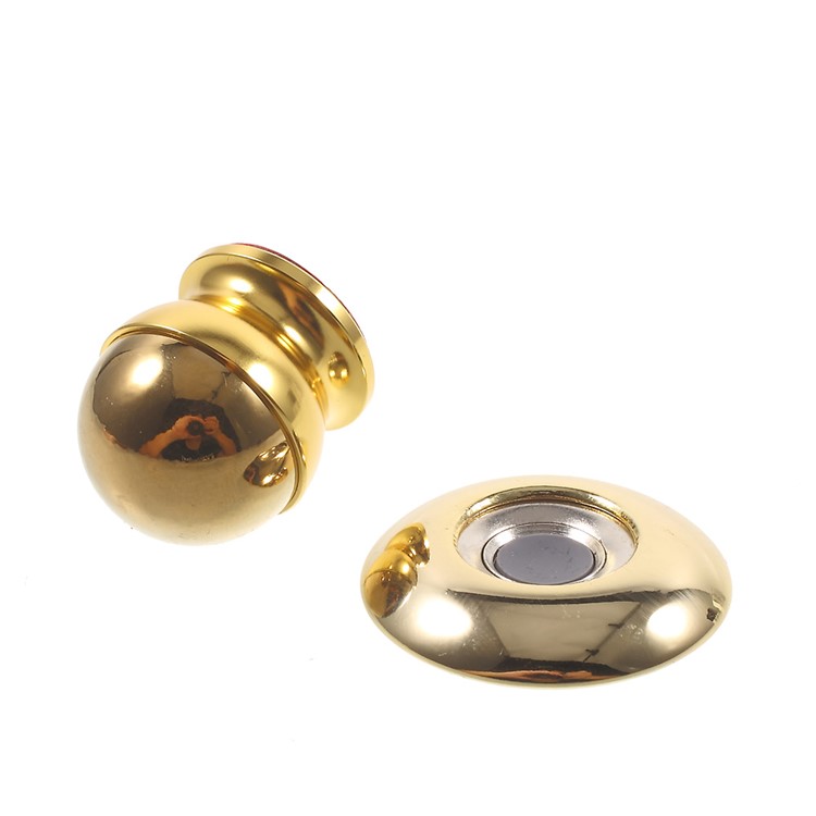 360 Degree Rotary Metal Magnetic Holder for Smartphones - Gold-7