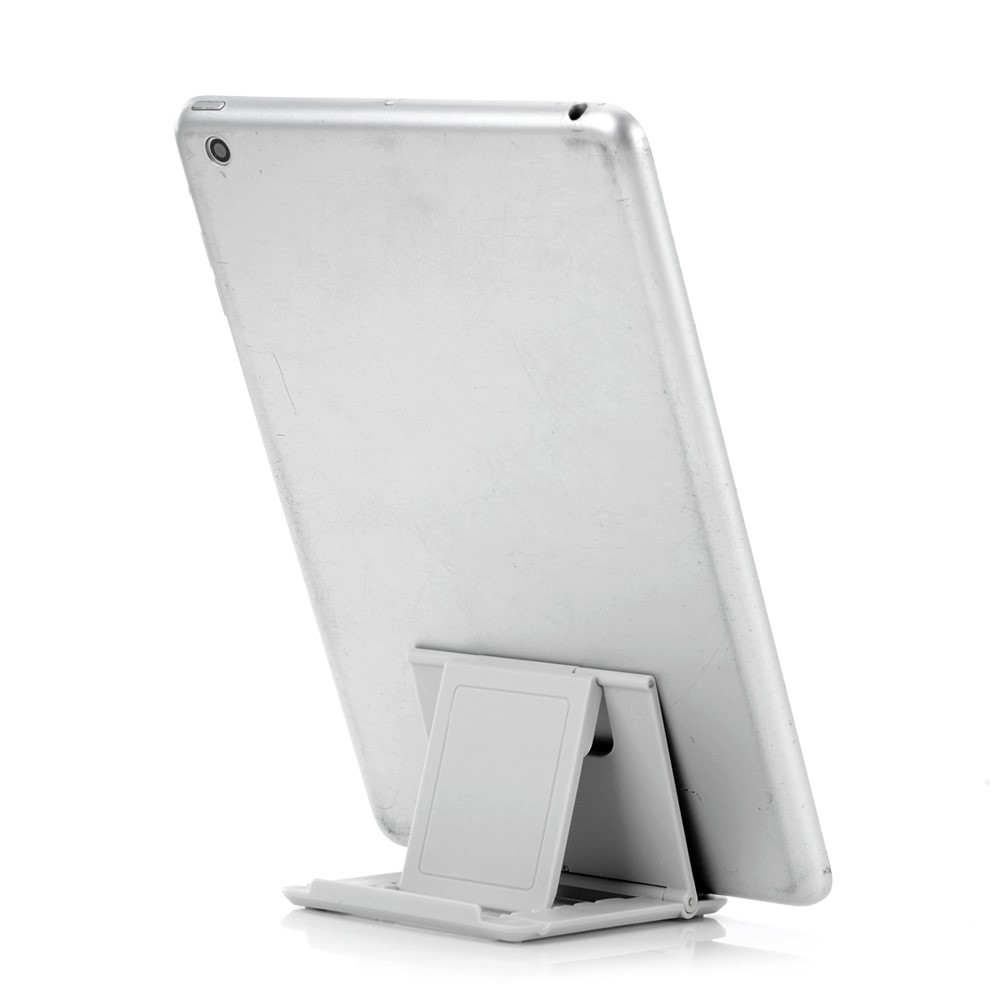 Support de support portable portable multi-angle pour iPhone Samsung Tablet - Blanc-3