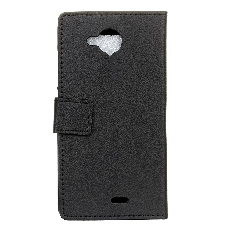 Wallet Leather Stand Case for ZTE Blade A315 - Black-2