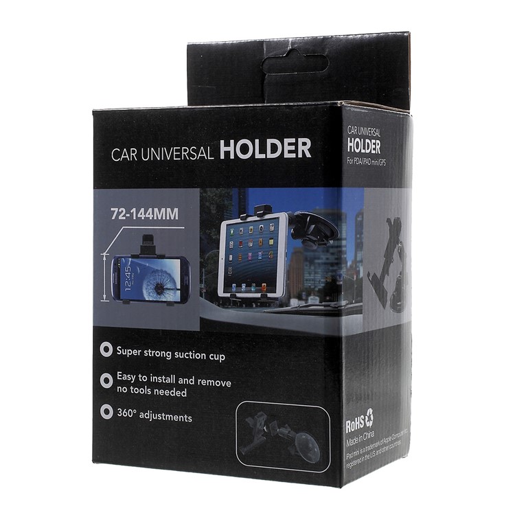 Universal CD Slot Car Mount Holder Cradle for iPhone iPad Samsung HTC Huawei-9
