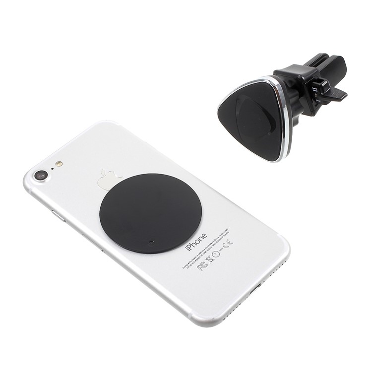 Universal Magnetic Car Air Vent Mount Holder for iPhone Samsung Smartphone GPS G02+H93-6