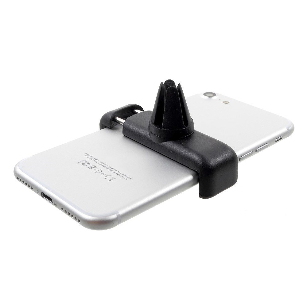 Stand Per Montaggio Per Ventilazione Per Auto Portatile Per Iphone Samsung LG Ecc., Larghezza: 60-85mm - Nero