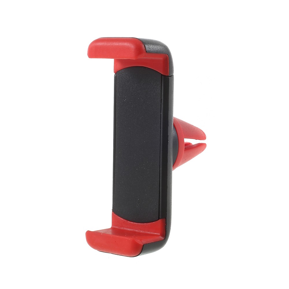 Mini Stand Stand Outlet Para Iphone Samsung LG Etc., Largura: 60-85mm - Preto + Vermelho