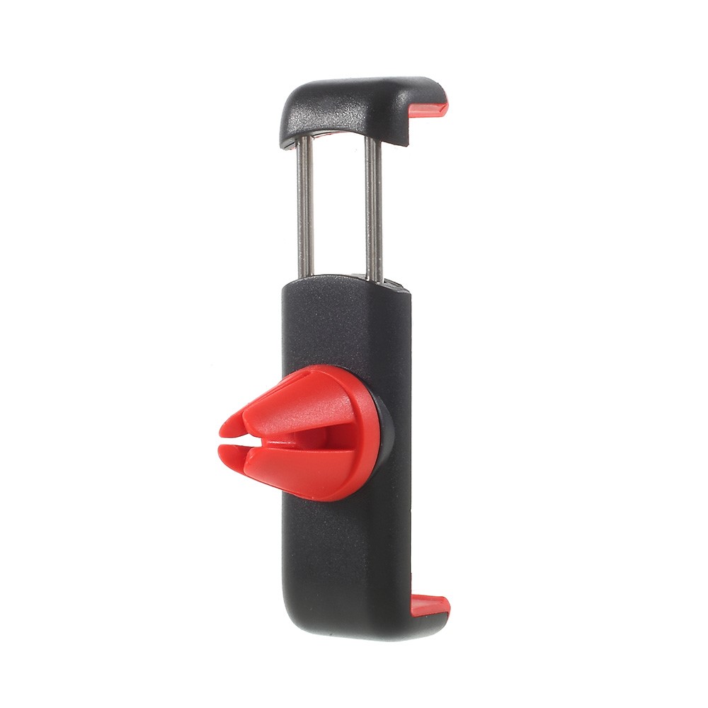 Mini Stand Stand Outlet Para Iphone Samsung LG Etc., Largura: 60-85mm - Preto + Vermelho