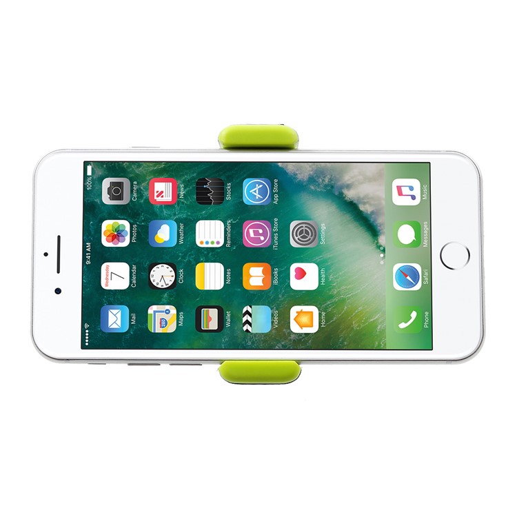 Universal Car Air Vent Rotary Mount Holder for iPhone 7 Plus Etc., Width: 6-8cm - Green-4