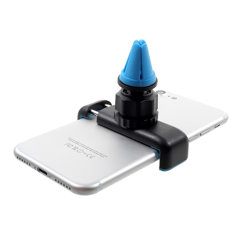 Universal Rotary Car Air Vent Mount Stand Cradle for iPhone 7 Plus Etc., Width: 6-8cm - Blue-7