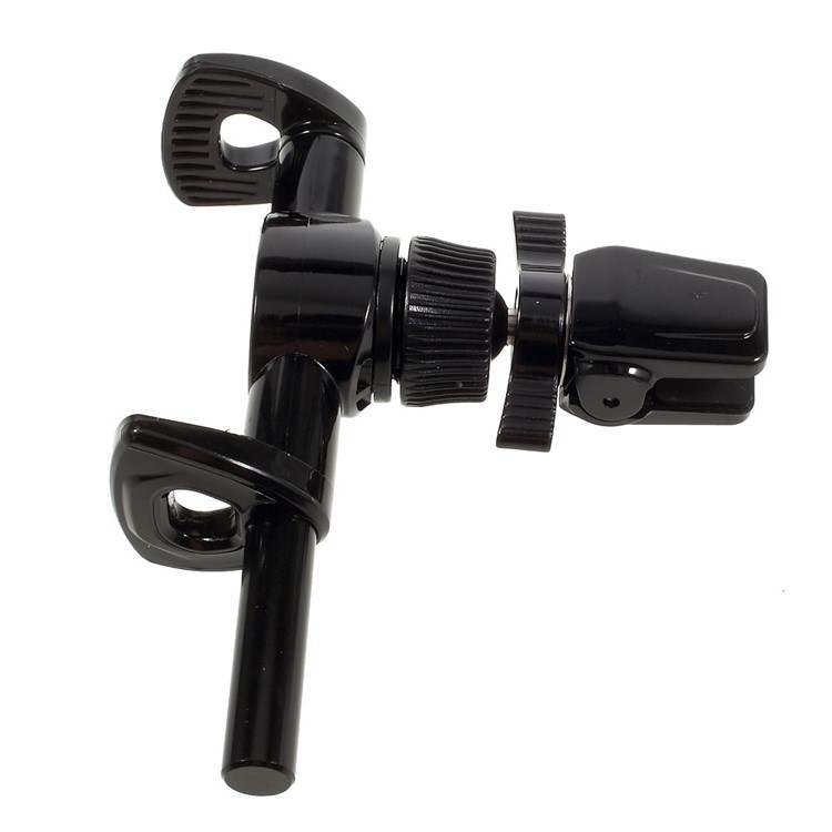 VORSON Pusher Metal Air Vent Car Holder Cradle for iPhone 7, Width: 54-86mm (VH-002) - Black-2
