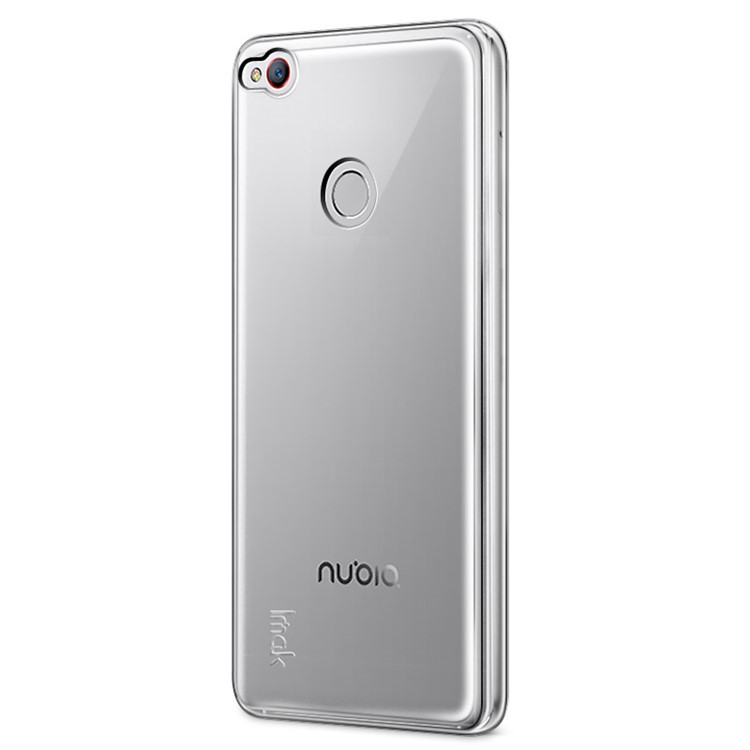 IMAK 0.8mm Clear TPU Stealth Case Mobile Phone Cover for ZTE nubia Z11 mini S-6