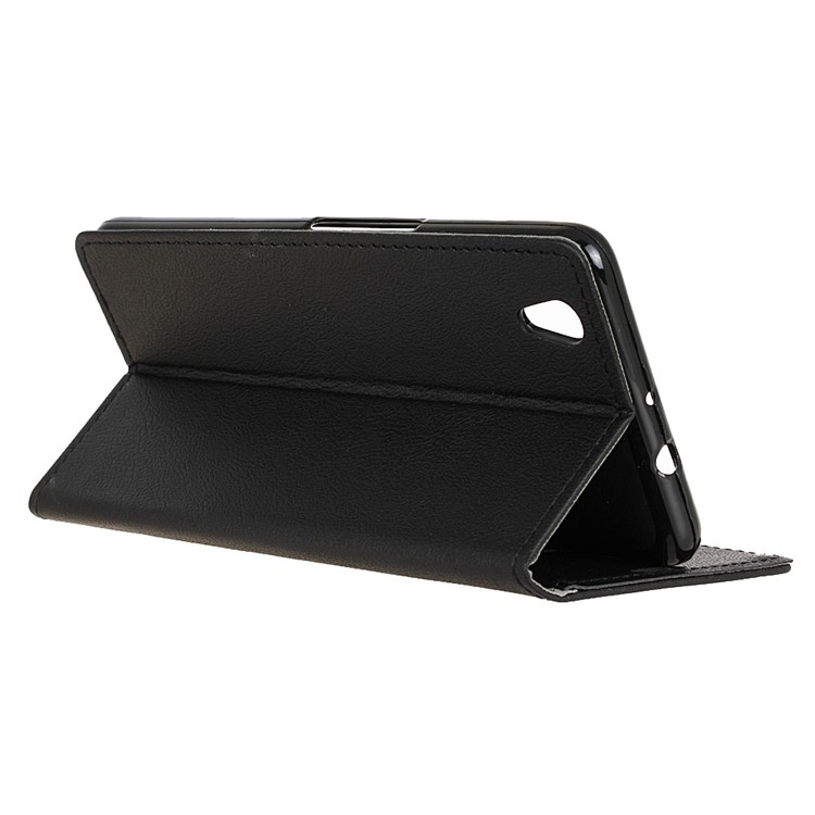 Wallet Leather Stand Case for ZTE Blade V7 Max - Black-5