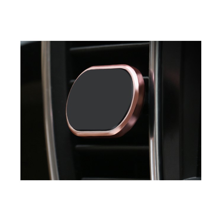 USAMS Mini Universal Magnetic Car Mount Phone Holder for iPhone 7 Plus Etc. - Rose Gold Color-12