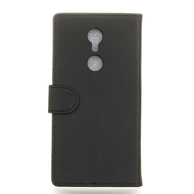 Wallet Leather Stand Case for ZTE Axon 7 mini - Black-2