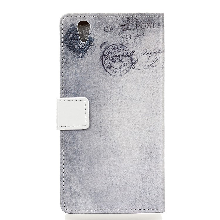 Wallet Leather Case for ZTE Blade V7 Max - Cat and American Flag-2